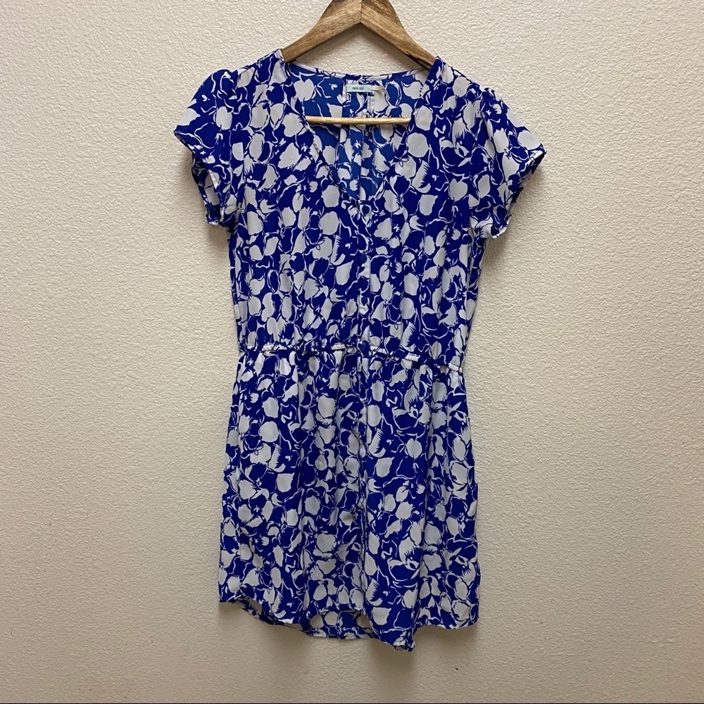 Kimchi Blue Buttoned Floral Dress Large